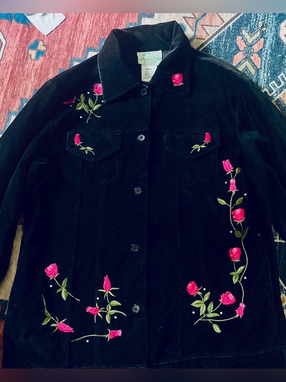 VNTG 1990s Velvet blazer Size Small